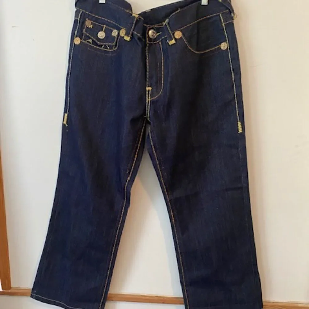 True Religion World Tour Billy Super T bootcut jeans, size 38